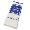 Bichon Frise Printed Tea towel - 100 Percent Cotton. Dog