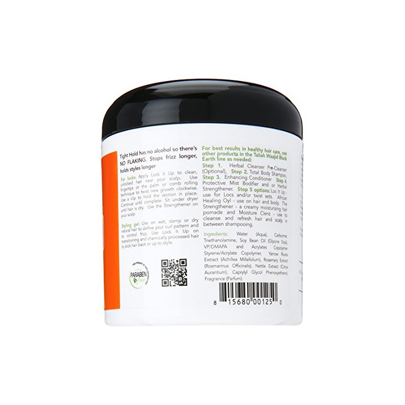 Taliah Waajid Black Earth Products Tight Hold for Natural Hair,
