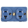DP‑1G Audiophile Pure Copper Duplex Socket 20A 125V Copper 24k