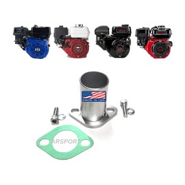 ARSPORT Intake Manifold Adapter for Predator 212/224, Hond GX 160 GX 200 Stainless Steel 304