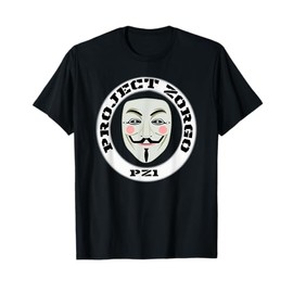 Project Zorgo Anonymous Mask Hacker T-Shirt