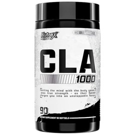 Nutrex Research CLA 1000mg -90 Soft Gels - Mezcla activa de ácido linoleico conjugado de aceite de cártamo