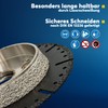 Professional Diamond Cutting Disc Chamfering Disc for KG Pipes, Diamond
