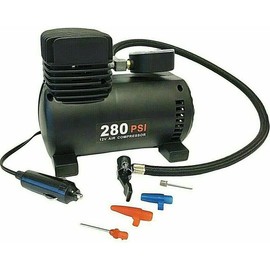 ATEpro Mini Air Compressor Portable Auto Car Electric Tire Air Inflator Pump 12V 280PSI