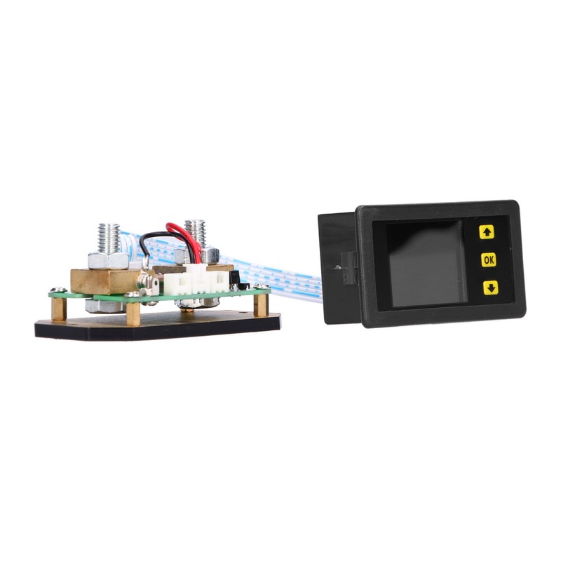 LCD Voltage Current Combo Meter Resin Energy Saving Wattmeter for