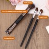 3pcs Nose Contour Brush Set, U-Shaped Sculpting Dual-End Nose Brushes