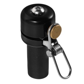 Toyvian Copper Bike Bell Handlebar End Plug 80Db Loud Crisp Sound for Road and Mountain Bikes, Retro Cycling Horn Compatible with 22.2Mm Handlebars, Bicycle Bell Alarm for Outdoor Riding