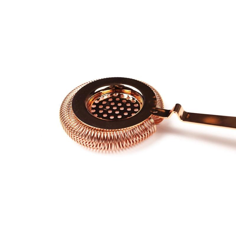 Hawthorne Strainer (Deluxe Antique-Style) - Color: Antique Brass