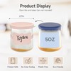 Sophico Oui Yogurt Jar Lids Silicone, 12 Pack Leak Proof