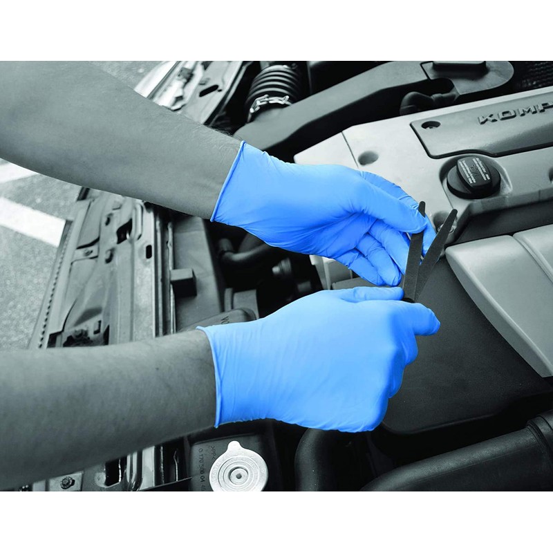 200 PCS Nitrex Nitrile Disposable Gloves MEDIUM Professional Protection Latex