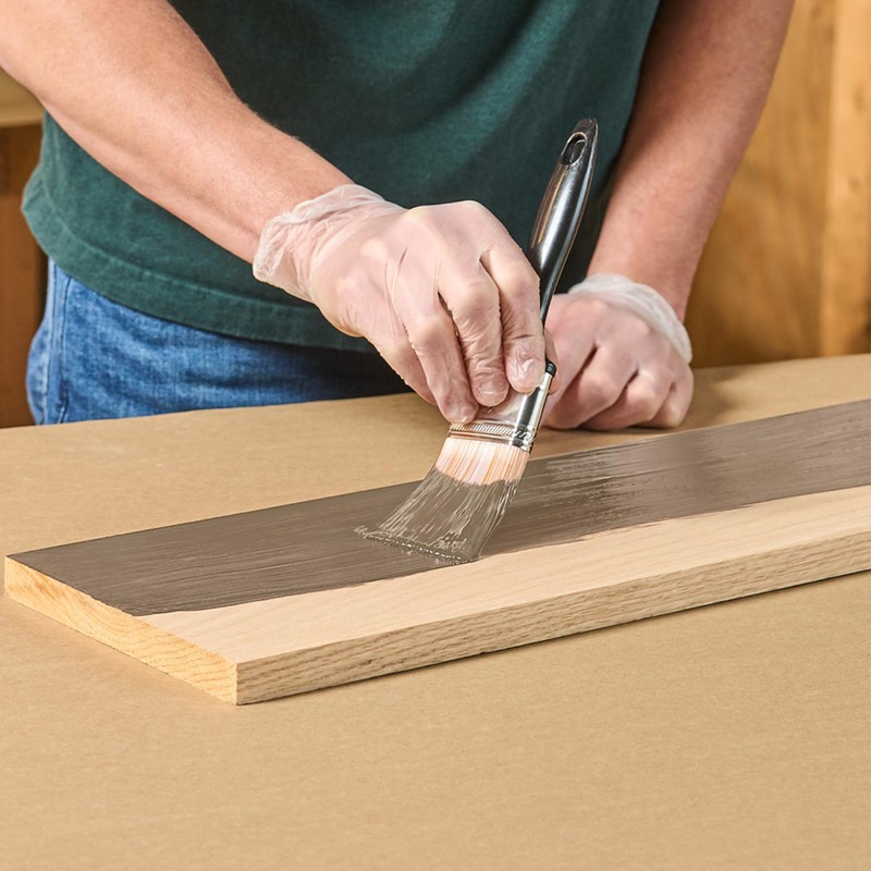 Varathane Total Control Gel Stain Water-Based Wood Stain, Half Pint,