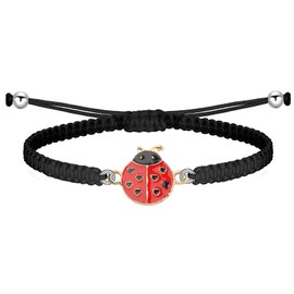 Ladybug Bracelets Gifts for Women Girls Ladybug Charm Bracelet Ladybug Jewelry Inspiration Ladybug Gifts Ladybug Lover Gifts (Ladybug Bracelets red)