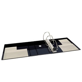 Avery Heavy Duty 3 Ring Binder, 5 Inch, One Touch Locking D Rings, Black, 4 Pockets, 1050 Sheet Capacity, PVC Free (79996)