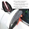 SHMZK 2 PCS Mirror Rain Visor Eyebrow, Waterproof Car Rear