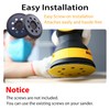 2 Pack Sander Pad for Dewalt,5 inch 8 Hole Hook
