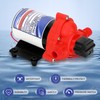 2088-422-144 RV Pump,12V 3.3GPM Diaphragm Water Pump, 45Psi 1/2MNPT Connection,