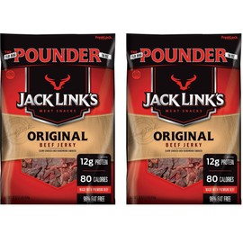 Jack Links Beef Jerky, Original Flavor, 16 Ounce, 2 Pack
