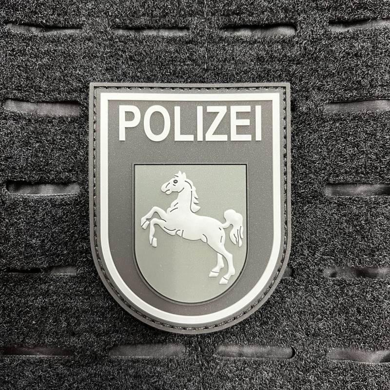 Polizeimemesshop - Police Lower Saxony Black Ops Rubber Patch -