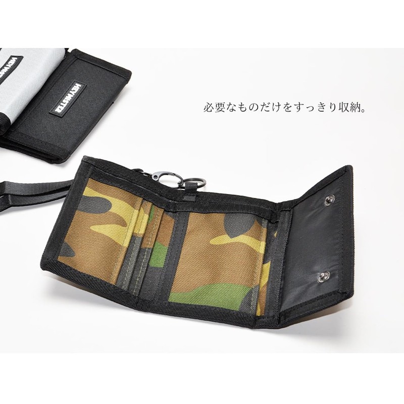 Goods Land GD-HIMOWLT-ME 3 Color Small Wallet, Mini Wallet, Strap,