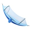 Outdoor Automatic Strut Hanging Parachute Cloth Mosquito Net AntiRollover Hammock(Sapphire