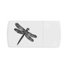 'Simple Dragonfly Top View' Pill Box with Tablet Splitter (PI00031095)