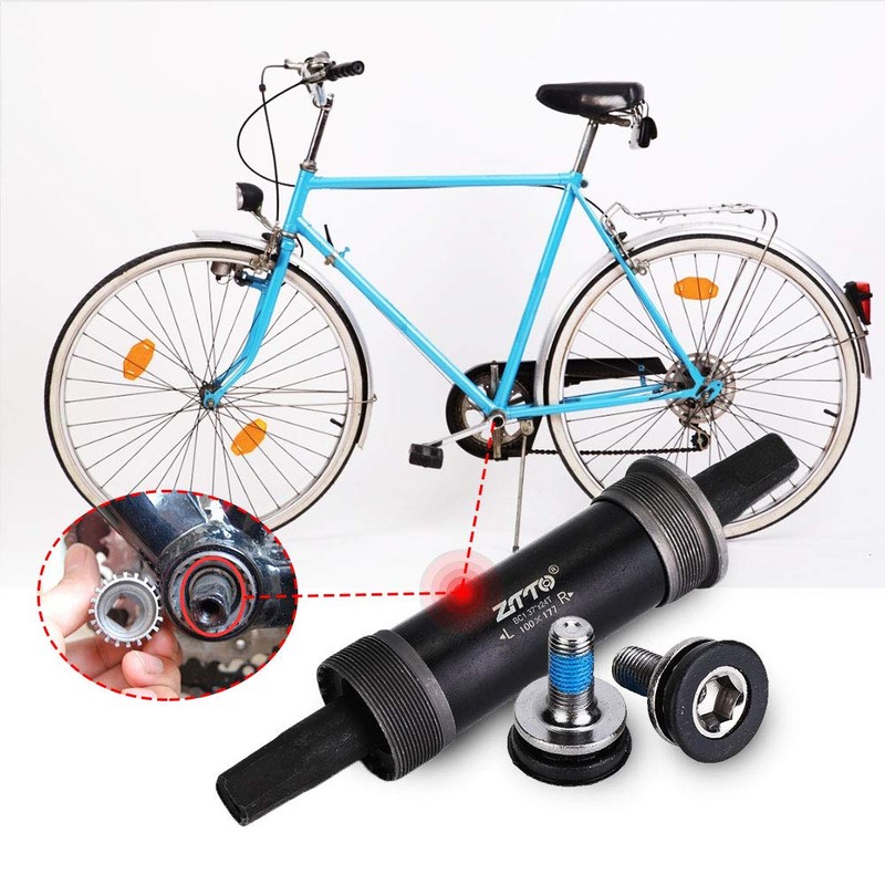VIFER Square Taper Bottom Bracket 100 * 177mm,Steel Bicycle Parts