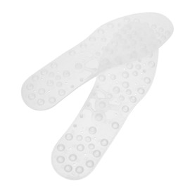 KOMBIUDA Cuttable Shoe Insoles Breathable Massaging Inserts for Men Women Non-slip Shock-absorbing Comfortable Support for Daily Walks and Sports Activities