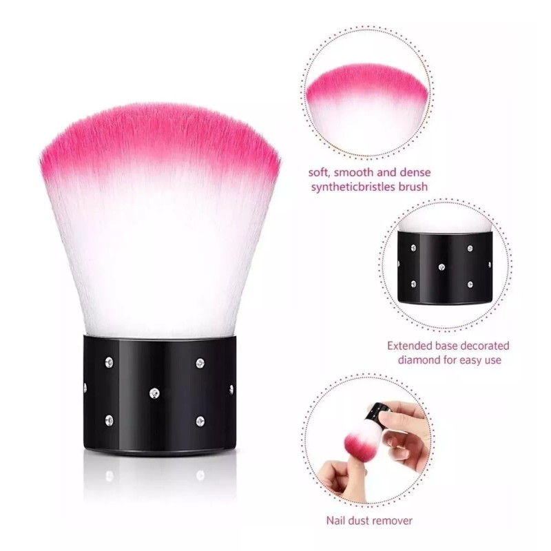 Universo en Linea 3 Piezas Brocha Rubor Sombra Limpia Uñas