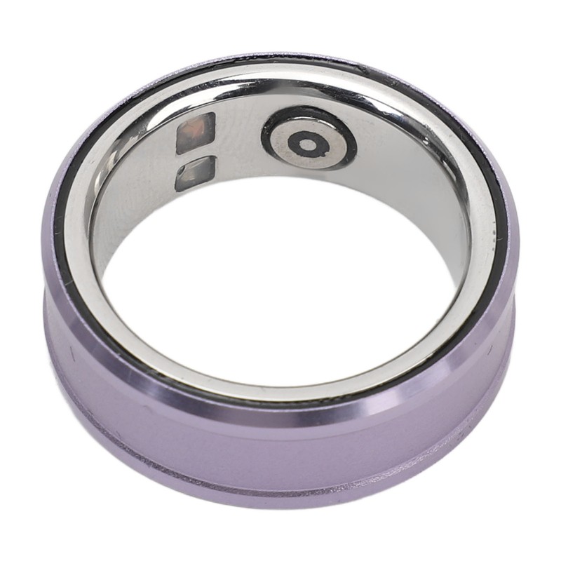 Smart Ring Purple Pedometer Deep Waterproof Lightweight Smart Health Ring