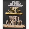 Happy Birthday Metal Cutting Dies Stencils DIY Card Craft Embossing