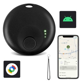 Android Tracker Tags, Google Bluetooth Tracker, Smart Tag Tracking Device, Item Finder for Keys, Wallet, Luggage, Pets, Replaceable Battery (1 PC Android only)