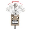 Heschen Compact Pre-Wired Limit Switch, TZ-3104, Roller Lever Plunger, SPDT,