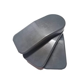 BML 12mm Heel Lifts, 3pk (Ladies Small, Gray [Super Soft])