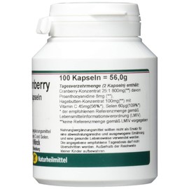 Karl Minck Cranberry Capsules 100 Capsules