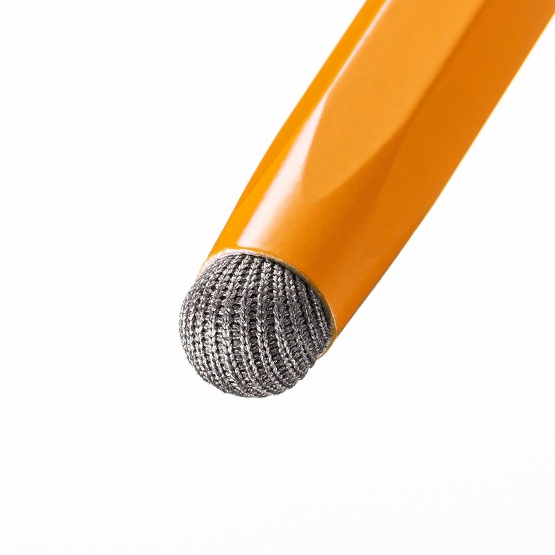 Sanwa Supply PDA-PEN51D Stylus Pen Conductive Fiber Pencil Shape, Orange