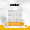 Be Better RECHARGE, Electrolitos En Polvo 60 Porciones, Sabor Naranja,
