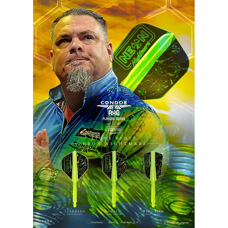 CONDOR AXE Stowe Buntz NEON NIGHTMARE WING SLIM M CONDOR