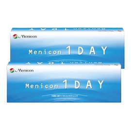 【2箱セット】メニコン1DAY 【BC】8.6【PWR】-3.50 30枚入