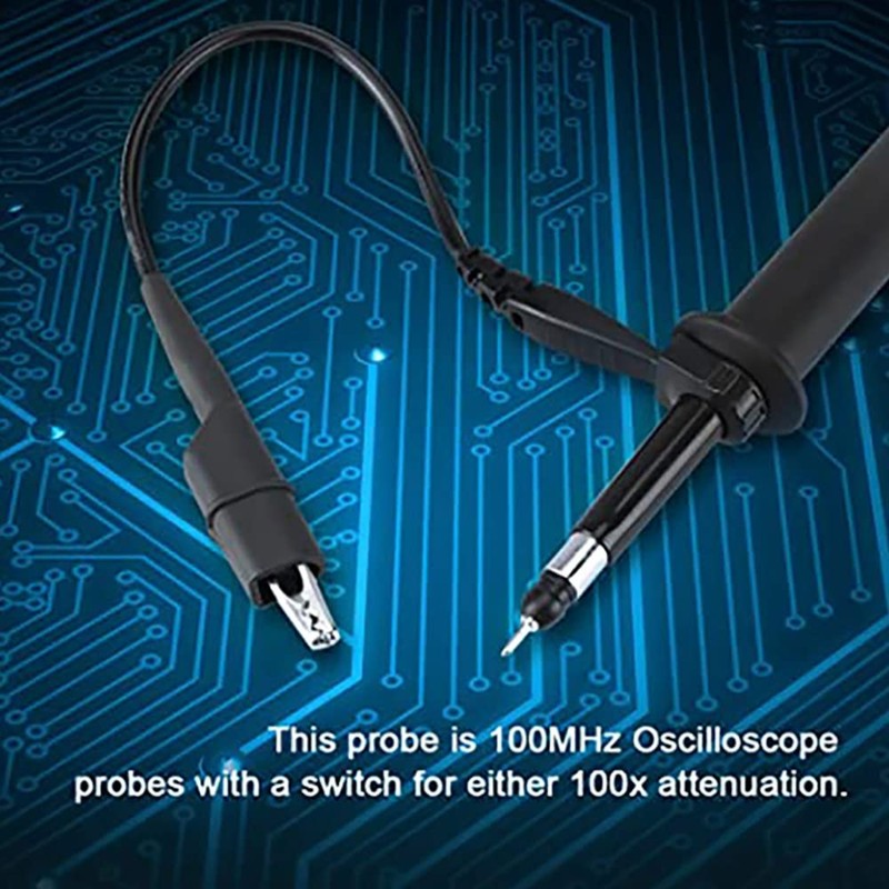 berjalan P4100 Oscilloscope Probe 100:1 2KV High Voltage 100MHz Safety