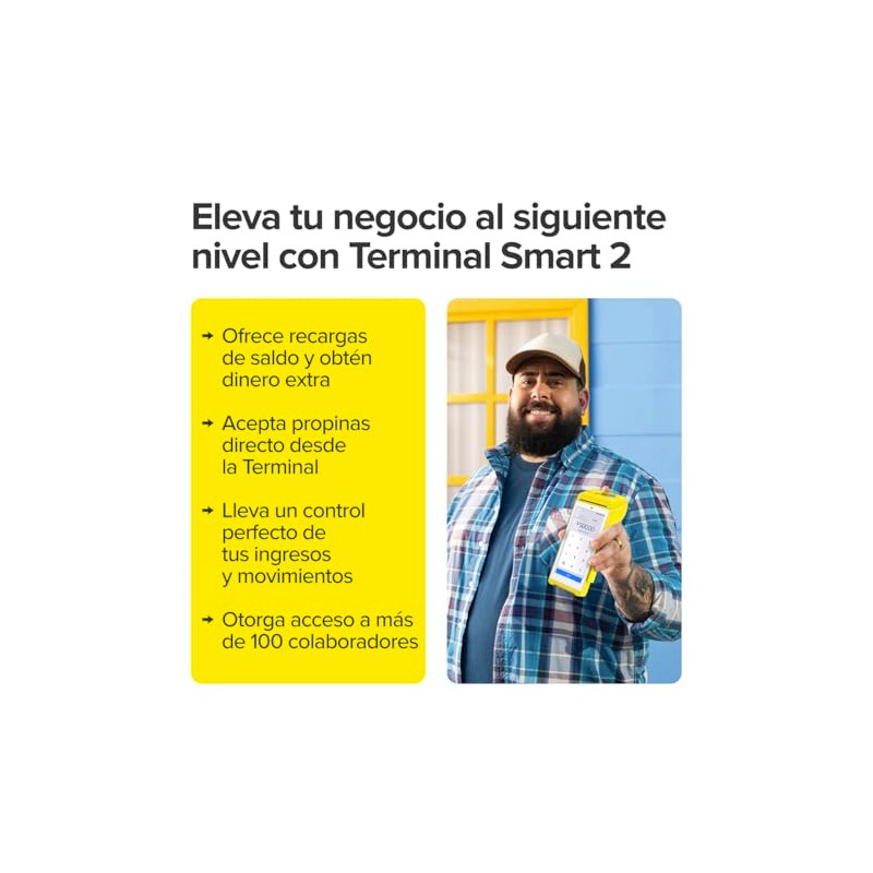 MERCADO PAGO POINT Smart 2, Terminal para Tarjetas con Internet