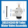 385314349 RV Water Valve Assembly Camper Trailer Toilet Repair Kit