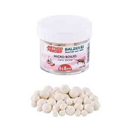 Balzer Method Feeder Boilies 6 and 8 mm Mixed White Garlic Shrimp 60g