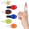 Tavvke 6 Pcs Trigger Finger Splints, Adjustable Single Straps Finger