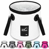 3.2 Gallon Collapsible Bucket with Handle, Foldable Water Bucket for