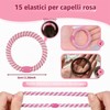 Carehabi Elastici Capelli Donna 15 Pezzi Elastici per Capelli Bambina