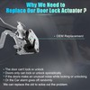 uxcell Replacement Front Left Driver Side Power Door Lock Actuator