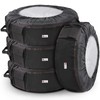 Rosefray Seasonal Tire Totes, Spare Tire Cover, Portable Winter Wheel,
