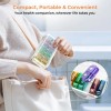 Jasezeo Pill Organizer 2 Times A Day, 7 Day Am