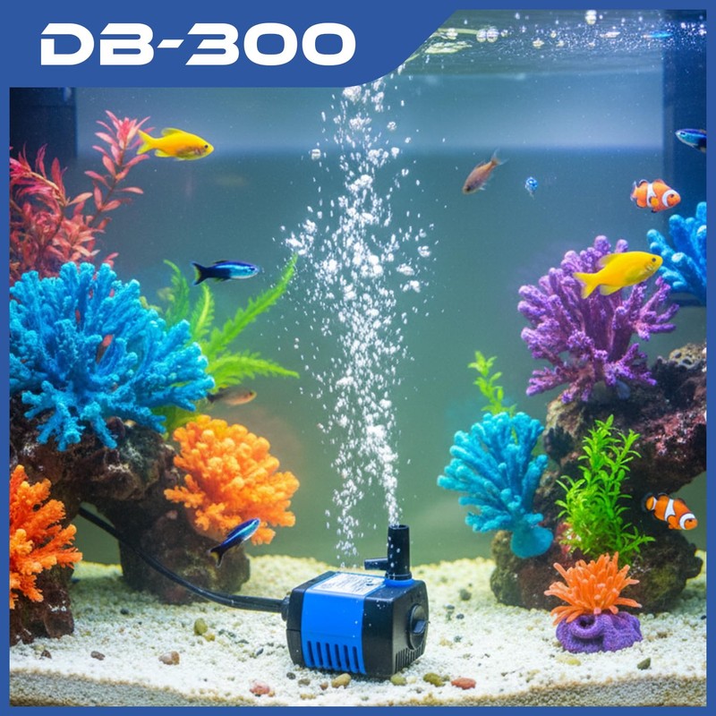 JAJALE 66 GPH Submersible Water Pump - Adjustable Quite Aquariums,