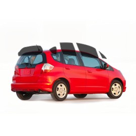 AUTOTEK Precut Windows Tint Film All Sides Cars Sun Blocking Protection Privacy Anti Shatter Glass 2 Ply Film Any Tint Shade kit for Honda Fit 2009-2014